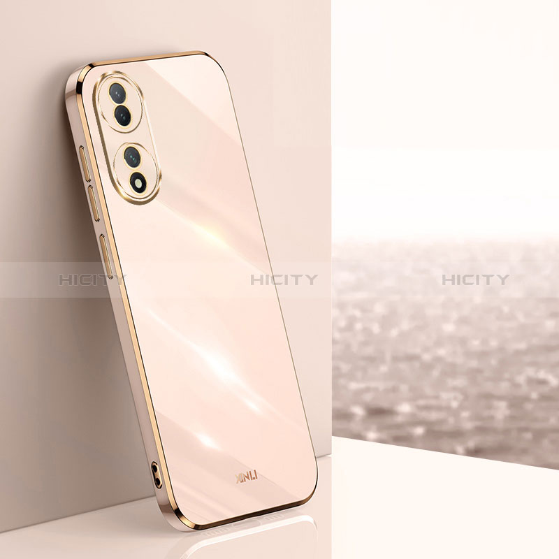 Funda Silicona Ultrafina Goma Carcasa XL1 para Vivo Y100A 5G Oro