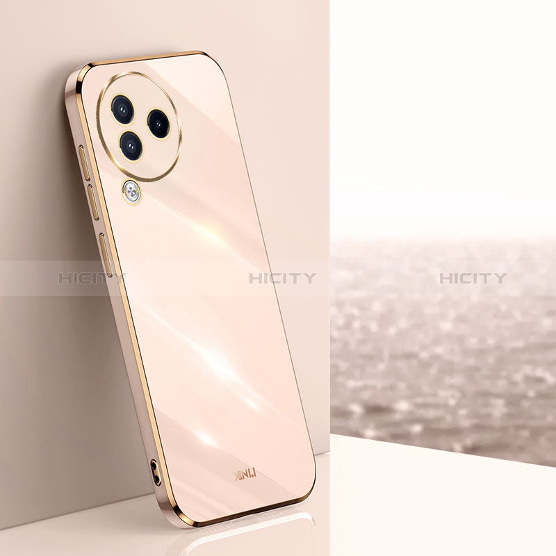 Funda Silicona Ultrafina Goma Carcasa XL1 para Xiaomi Civi 3 5G Oro Rosa