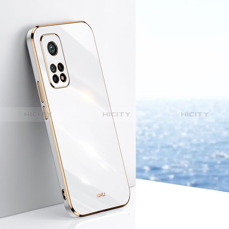 Funda Silicona Ultrafina Goma Carcasa XL1 para Xiaomi Mi 10T Pro 5G Blanco