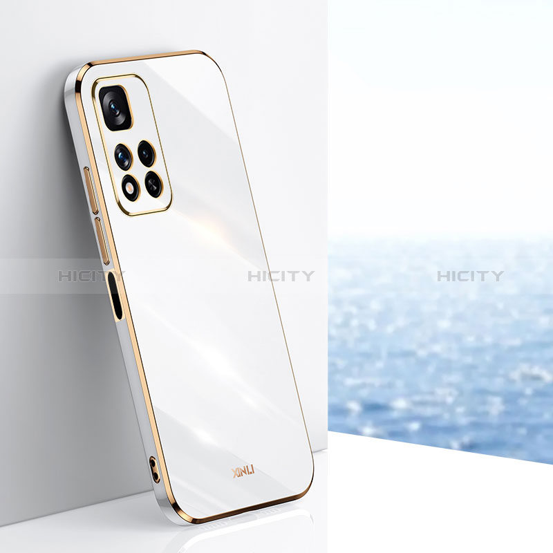 Funda Silicona Ultrafina Goma Carcasa XL1 para Xiaomi Mi 11i 5G (2022) Blanco