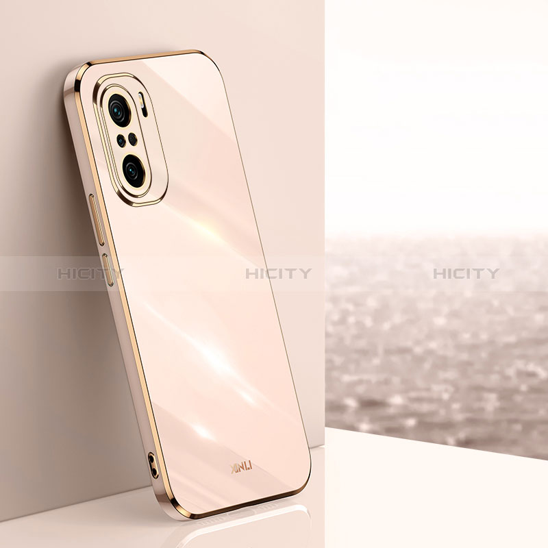 Funda Silicona Ultrafina Goma Carcasa XL1 para Xiaomi Mi 11i 5G Oro