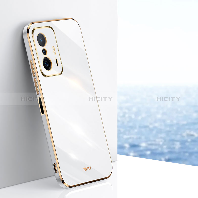 Funda Silicona Ultrafina Goma Carcasa XL1 para Xiaomi Mi 11T 5G Blanco