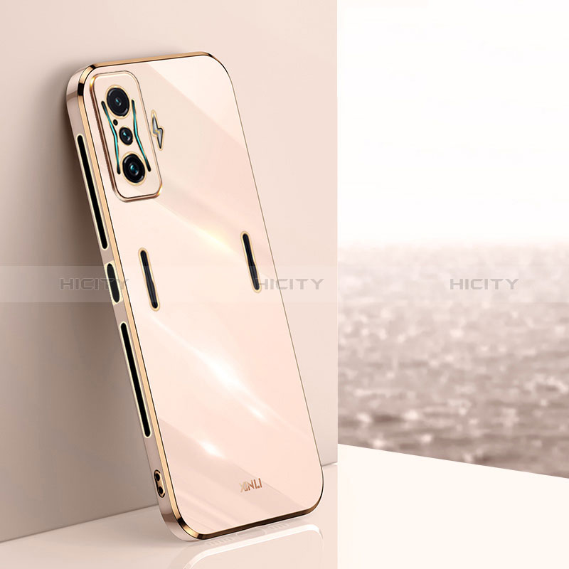 Funda Silicona Ultrafina Goma Carcasa XL1 para Xiaomi Poco F4 GT 5G Oro