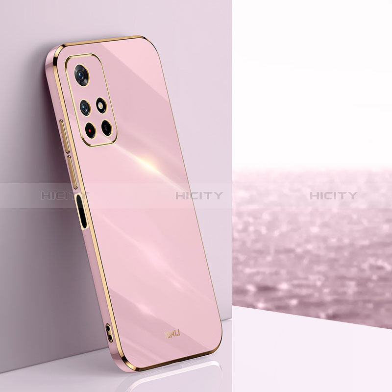 Funda Silicona Ultrafina Goma Carcasa XL1 para Xiaomi Poco M4 Pro 5G Rosa