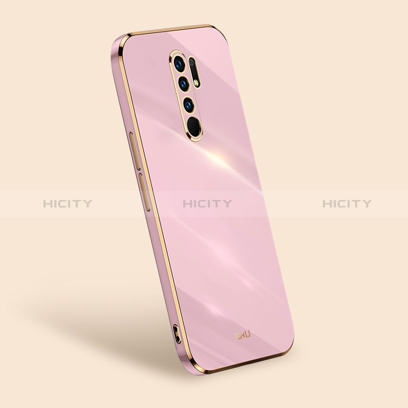 Funda Silicona Ultrafina Goma Carcasa XL1 para Xiaomi Redmi 9 Prime India Rosa