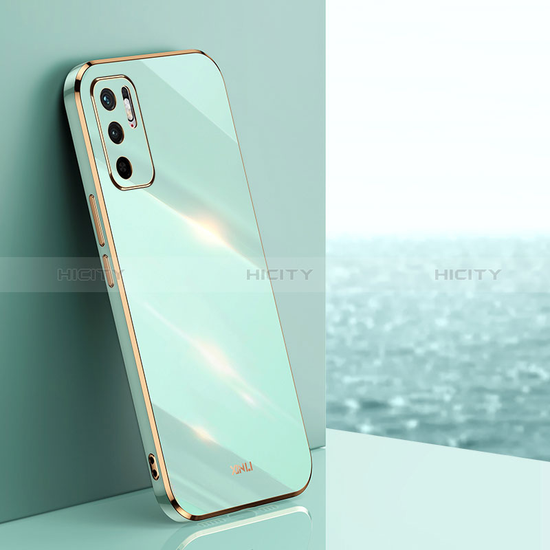 Funda Silicona Ultrafina Goma Carcasa XL1 para Xiaomi Redmi Note 10T 5G Verde