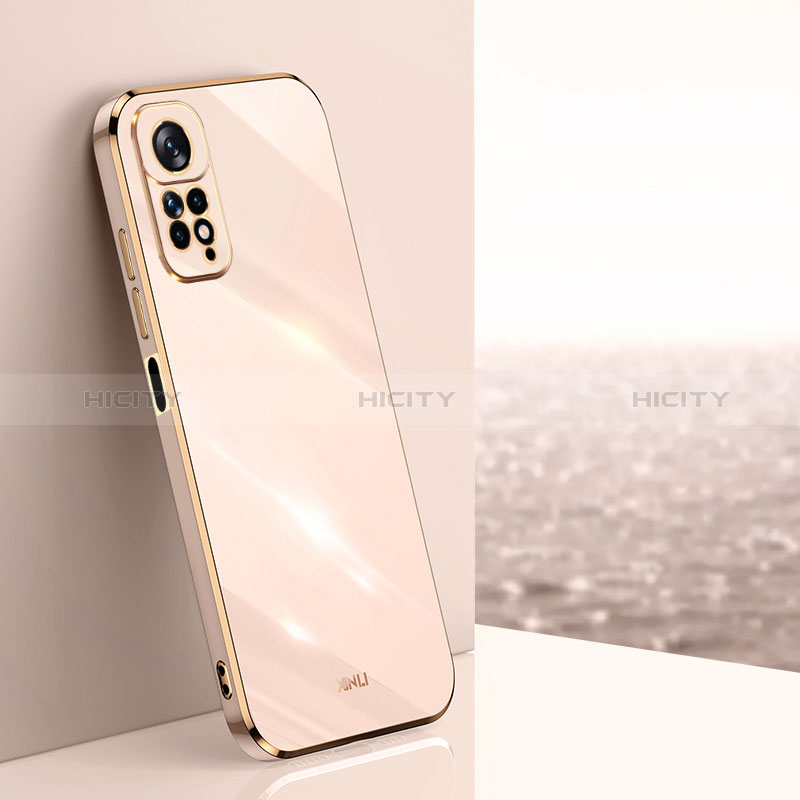 Funda Silicona Ultrafina Goma Carcasa XL1 para Xiaomi Redmi Note 11 4G (2022) Oro