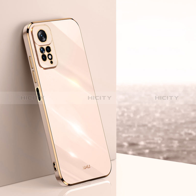 Funda Silicona Ultrafina Goma Carcasa XL1 para Xiaomi Redmi Note 11 Pro 5G Oro