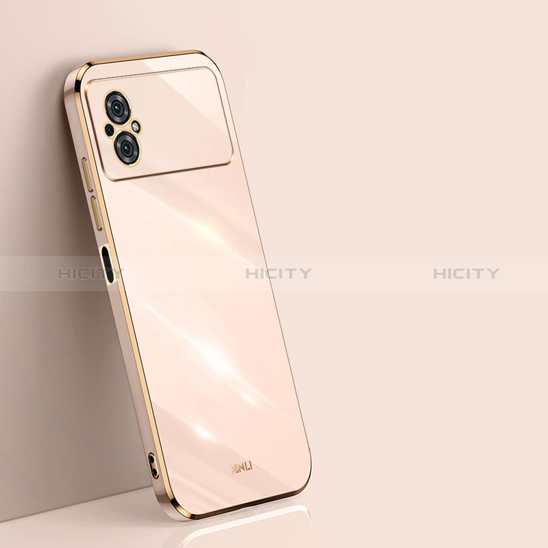 Funda Silicona Ultrafina Goma Carcasa XL1 para Xiaomi Redmi Note 11R 5G Oro