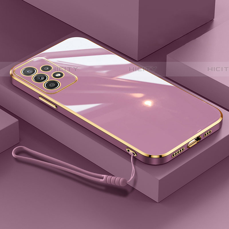 Funda Silicona Ultrafina Goma Carcasa XL2 para Samsung Galaxy A33 5G Morado