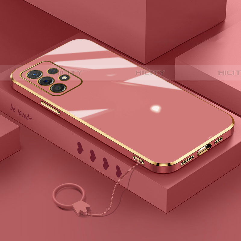 Funda Silicona Ultrafina Goma Carcasa XL2 para Samsung Galaxy A72 4G Rosa Roja