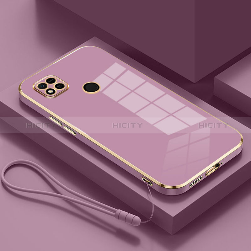 Funda Silicona Ultrafina Goma Carcasa XL2 para Xiaomi POCO C31 Morado