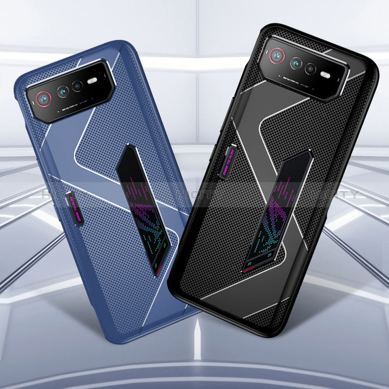 Funda Silicona Ultrafina Goma Carcasa ZJ1 para Asus ROG Phone 6