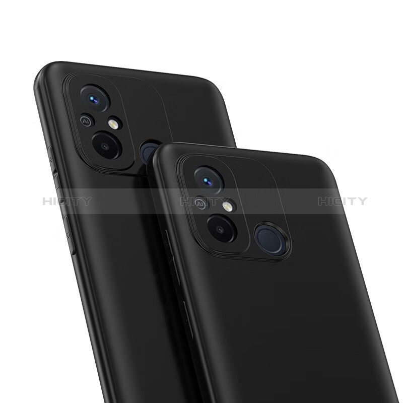 Funda Silicona Ultrafina Goma H01 para Xiaomi Redmi 11A 4G Negro