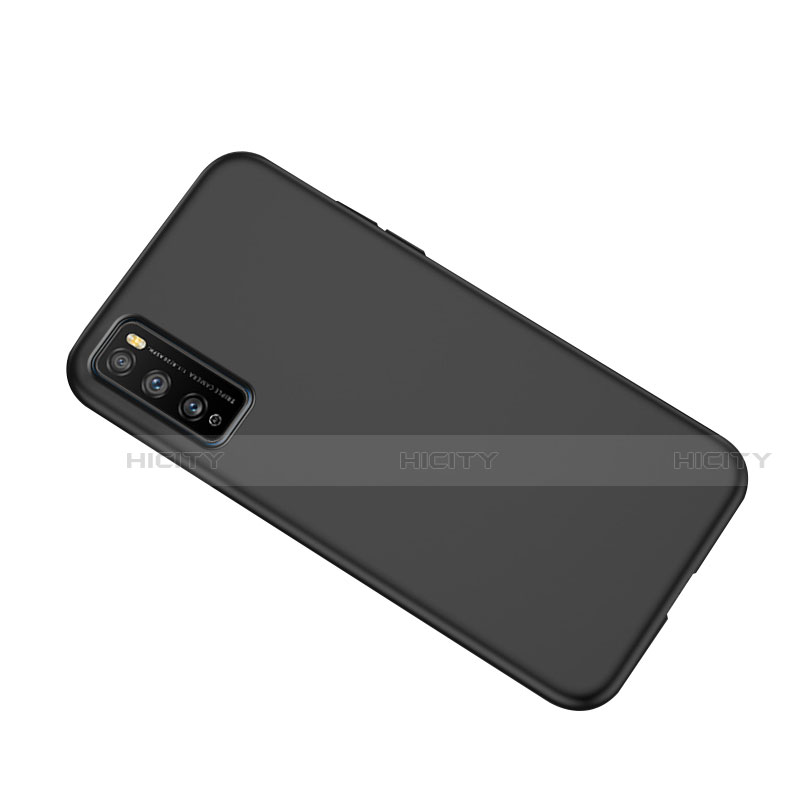 Funda Silicona Ultrafina Goma para Huawei Enjoy 20 Pro 5G Negro