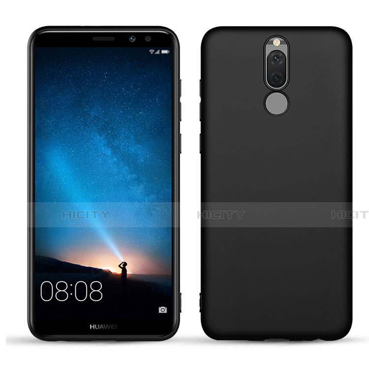 Funda Silicona Ultrafina Goma para Huawei G10 Negro