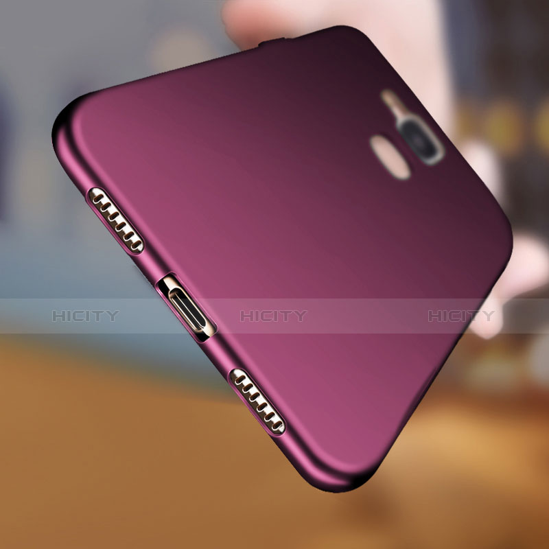 Funda Silicona Ultrafina Goma para Huawei Honor 5C Morado