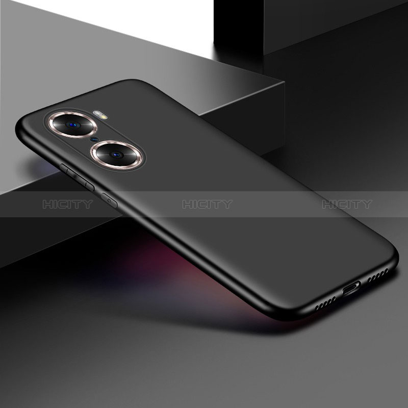 Funda Silicona Ultrafina Goma para Huawei Honor 60 Pro 5G Negro