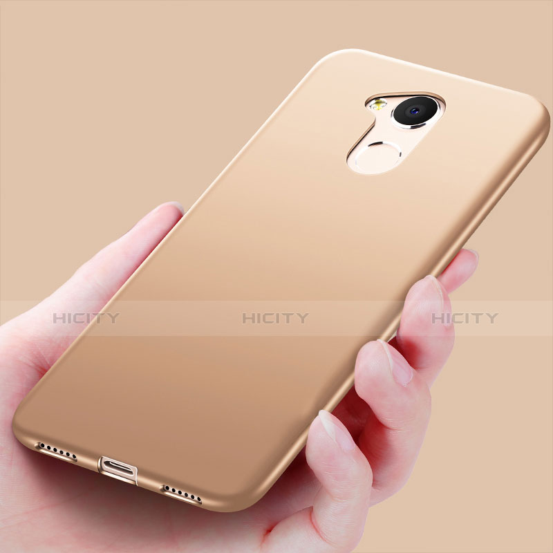 Funda Silicona Ultrafina Goma para Huawei Honor 6A Oro