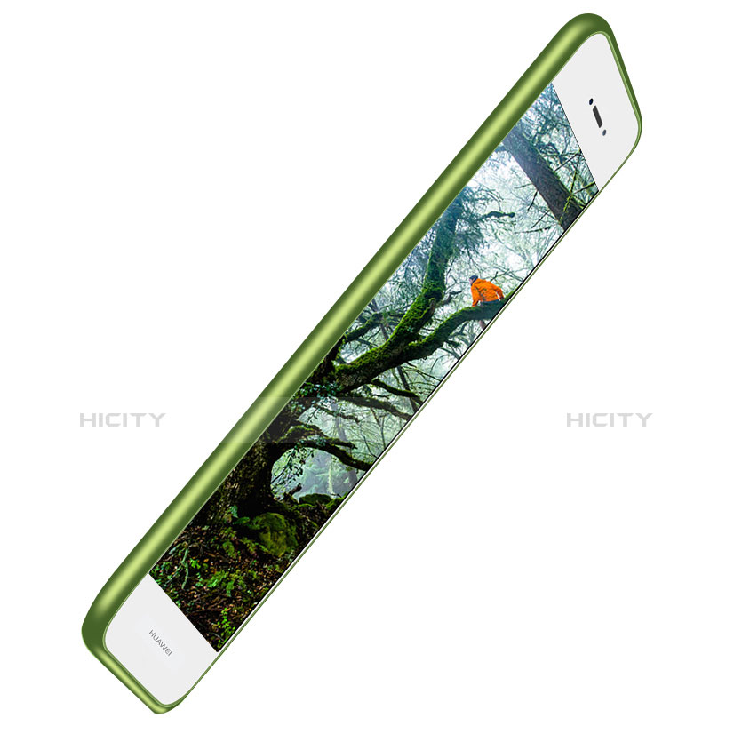 Funda Silicona Ultrafina Goma para Huawei Honor 6C Pro Verde