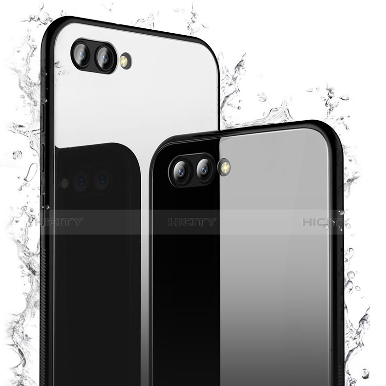 Funda Silicona Ultrafina Goma para Huawei Honor V10 Negro