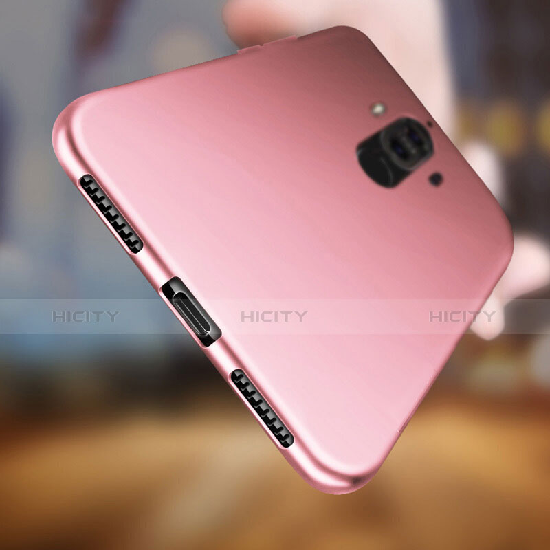 Funda Silicona Ultrafina Goma para Huawei Mate 10 Pro Rosa