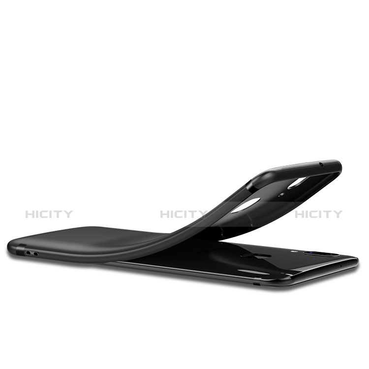 Funda Silicona Ultrafina Goma para Huawei Nova 3 Negro