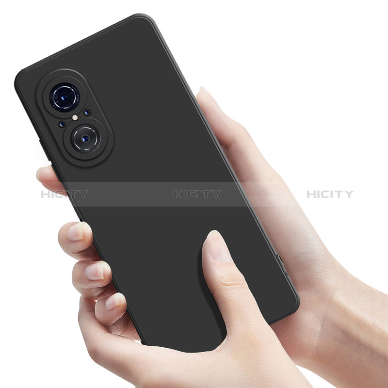 Funda Silicona Ultrafina Goma para Huawei Nova 9 SE Negro