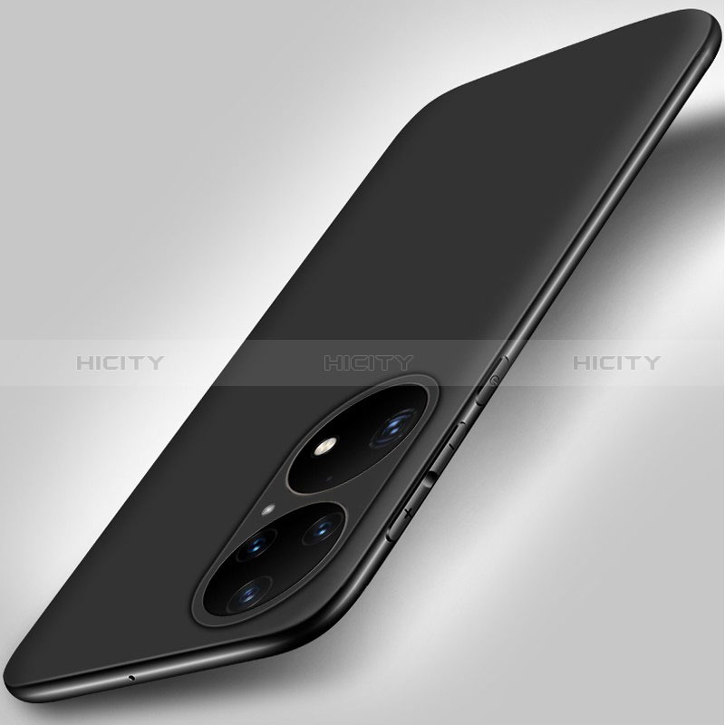 Funda Silicona Ultrafina Goma para Huawei P50 Pro Negro