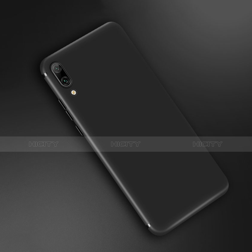 Funda Silicona Ultrafina Goma para Huawei Y7 Prime (2019) Negro