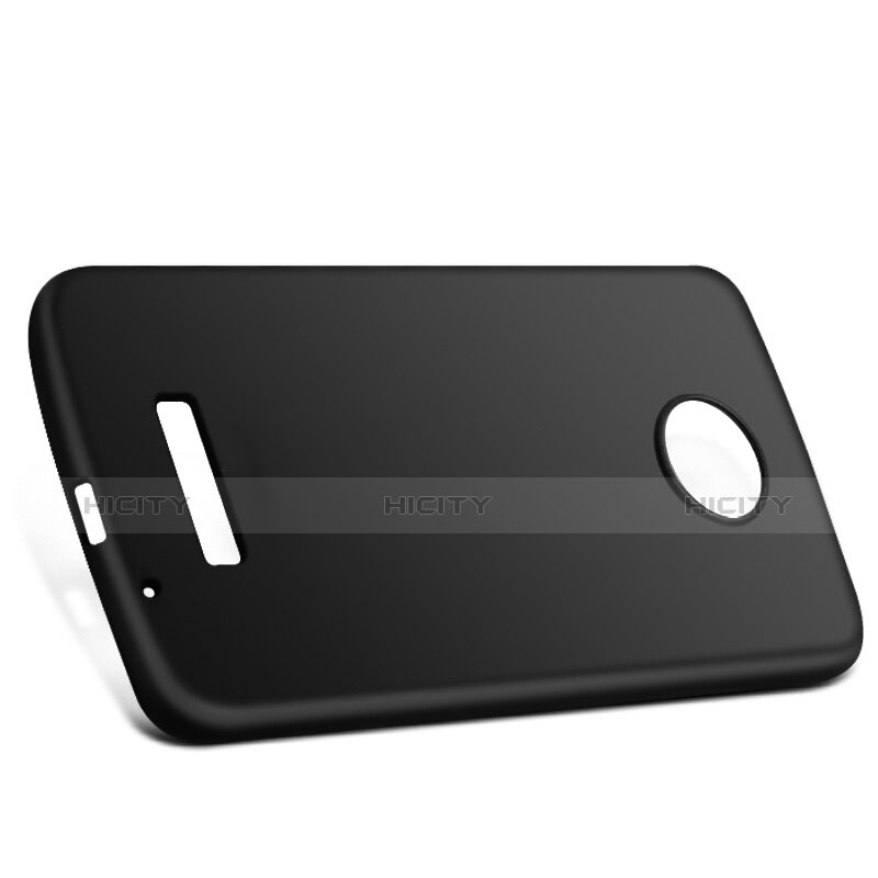 Funda Silicona Ultrafina Goma para Motorola Moto Z Negro