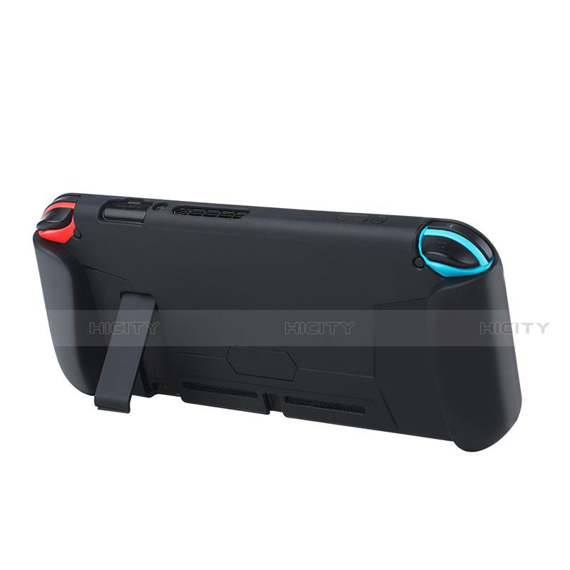 Funda Silicona Ultrafina Goma para Nintendo Switch Negro