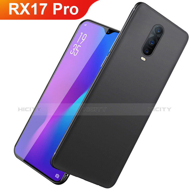 Funda Silicona Ultrafina Goma para Oppo RX17 Pro Negro