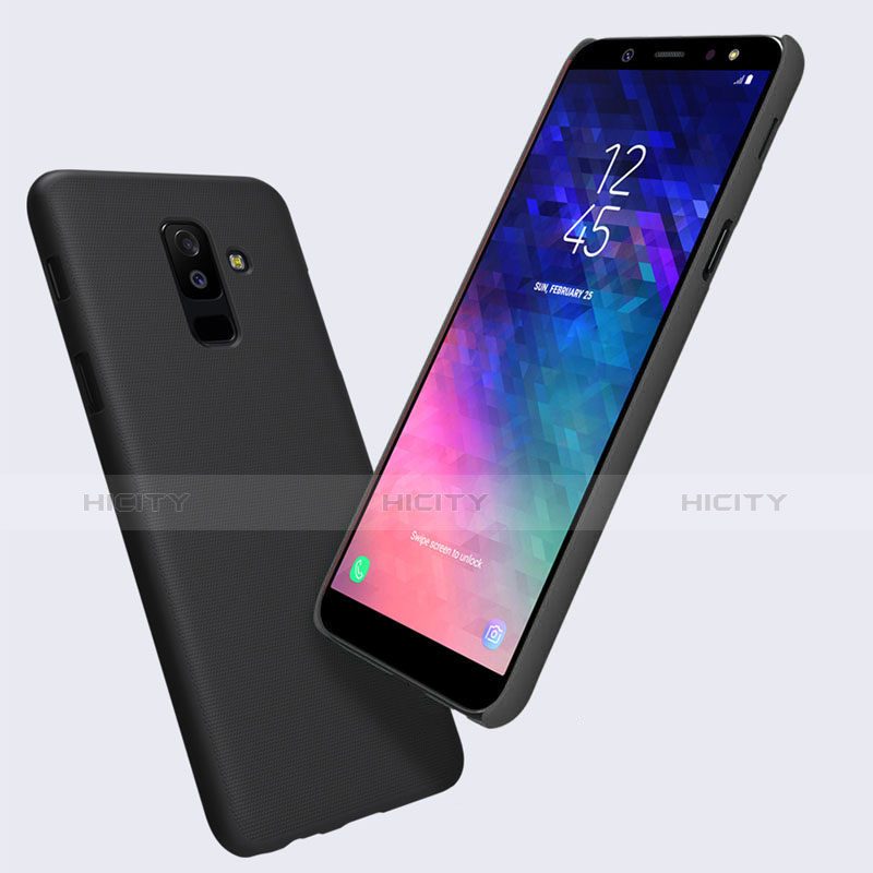 Funda Silicona Ultrafina Goma para Samsung Galaxy A6 Plus (2018) Negro