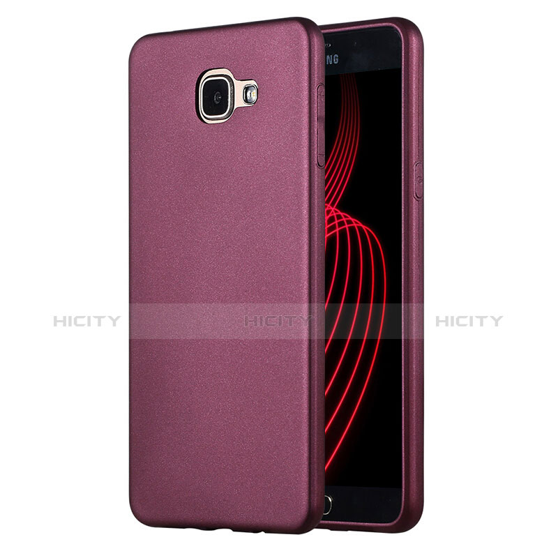 Funda Silicona Ultrafina Goma para Samsung Galaxy A9 (2016) A9000 Morado