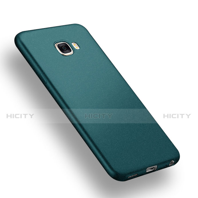 Funda Silicona Ultrafina Goma para Samsung Galaxy C7 Pro C7010 Verde