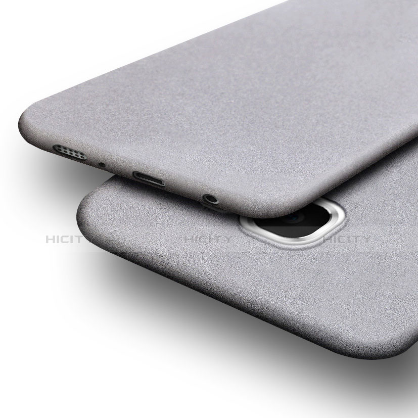 Funda Silicona Ultrafina Goma para Samsung Galaxy S7 G930F G930FD Gris