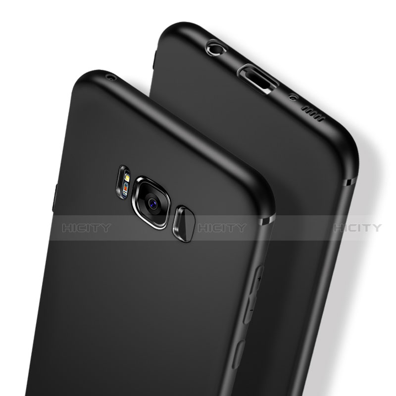 Funda Silicona Ultrafina Goma para Samsung Galaxy S8 Plus Negro