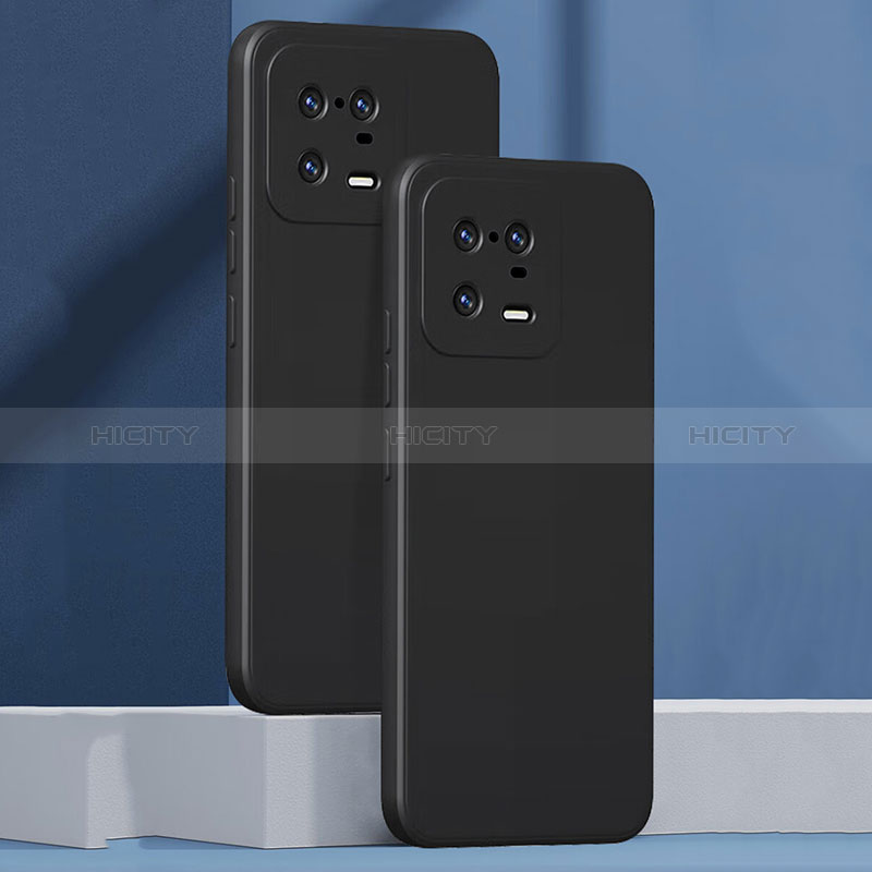 Funda Silicona Ultrafina Goma para Xiaomi Mi 13 Pro 5G Negro