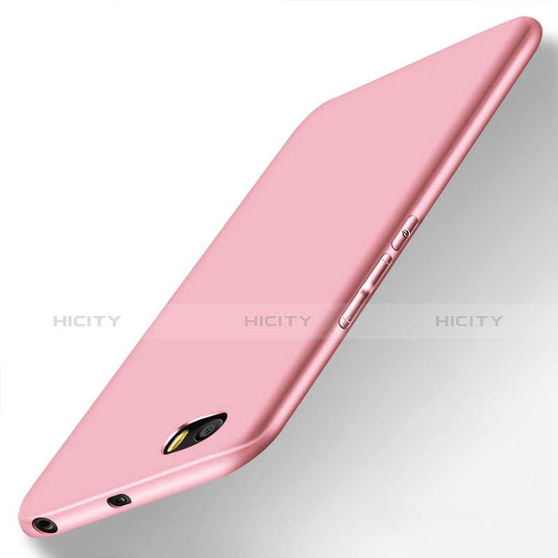 Funda Silicona Ultrafina Goma para Xiaomi Mi 5 Oro Rosa