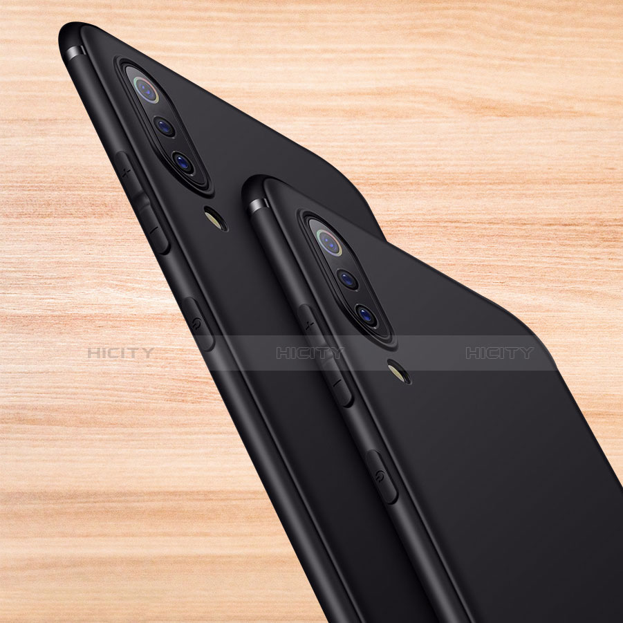 Funda Silicona Ultrafina Goma para Xiaomi Mi 9 Lite Negro