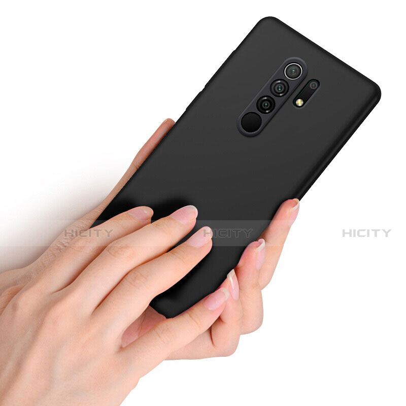 Funda Silicona Ultrafina Goma para Xiaomi Redmi 9 Prime India Negro