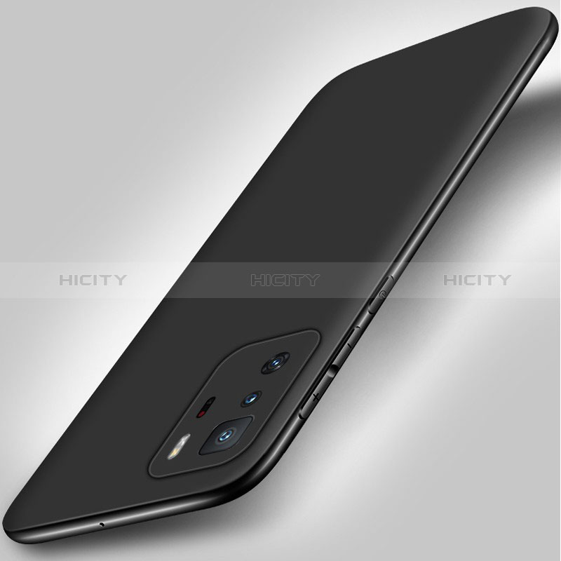 Funda Silicona Ultrafina Goma para Xiaomi Redmi Note 10 Pro 5G Negro