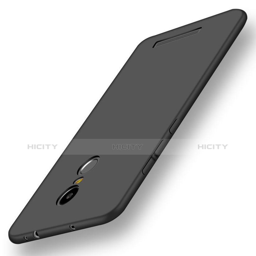 Funda Silicona Ultrafina Goma para Xiaomi Redmi Note 3 MediaTek Negro