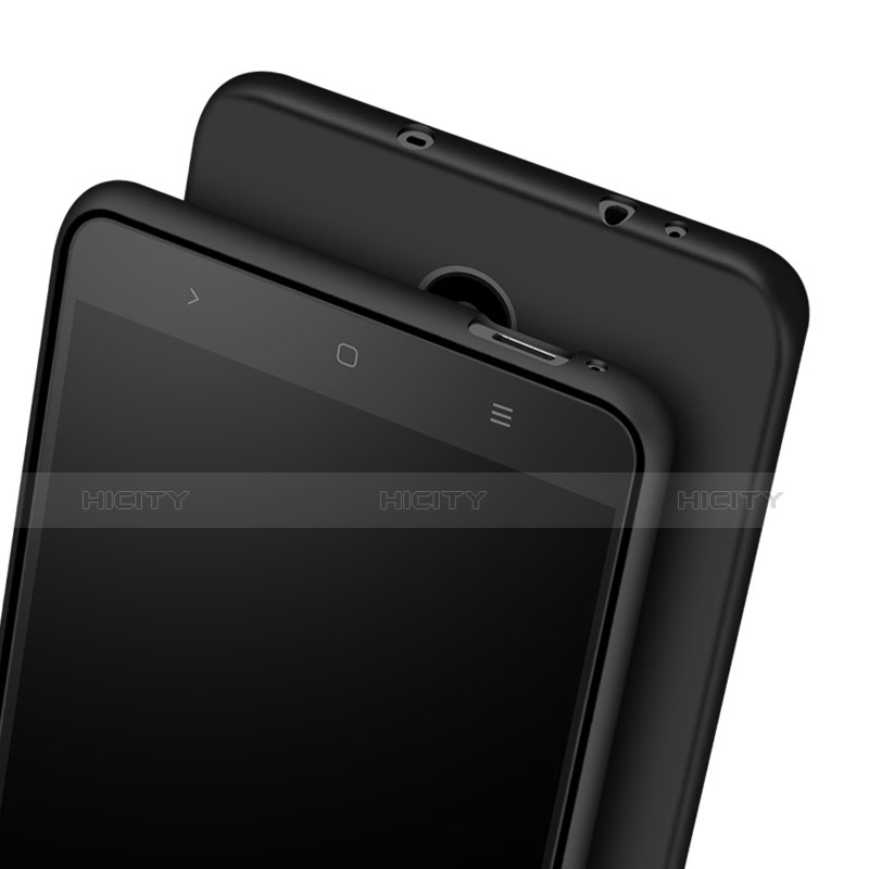 Funda Silicona Ultrafina Goma para Xiaomi Redmi Note 3 MediaTek Negro