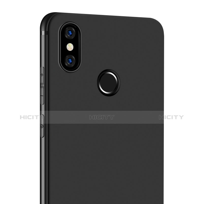 Funda Silicona Ultrafina Goma para Xiaomi Redmi Note 5 Negro