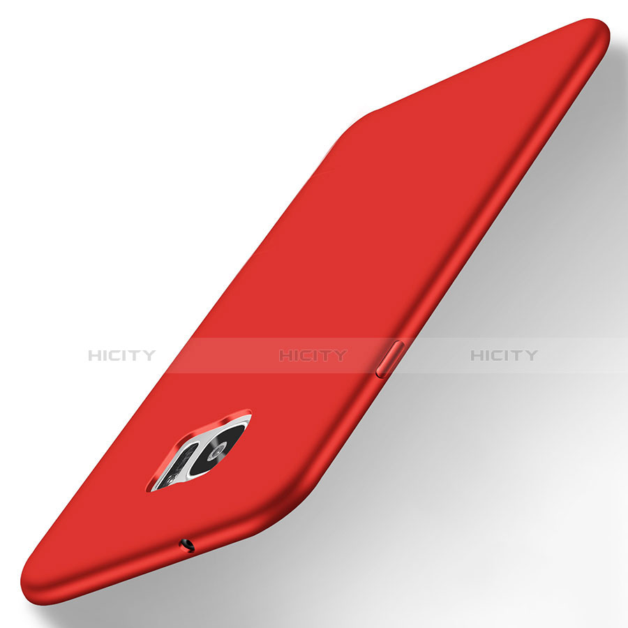 Funda Silicona Ultrafina Goma R03 para Samsung Galaxy S7 Edge G935F Rojo