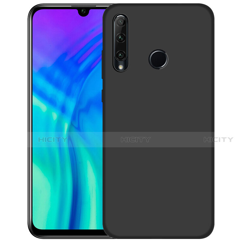 Funda Silicona Ultrafina Goma S02 para Huawei Honor 10i Negro