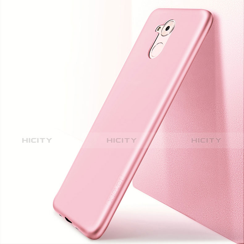 Funda Silicona Ultrafina Goma S02 para Huawei Honor 6C Rosa