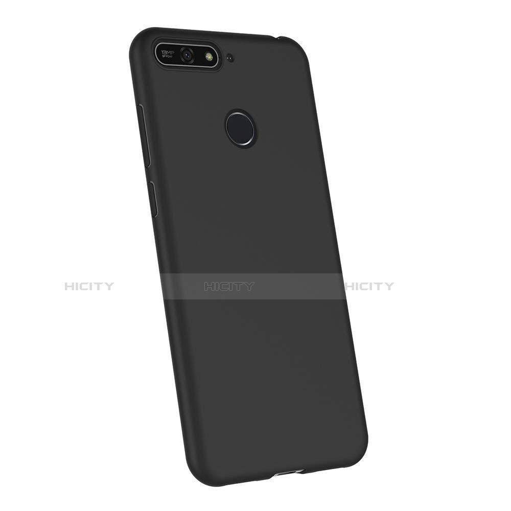 Funda Silicona Ultrafina Goma S02 para Huawei Honor 7A Negro